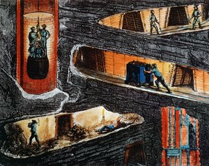 Cross-section of a Coal Mine